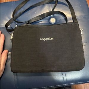 Baggallini Black Messenger Bag